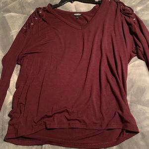Express long sleeve top